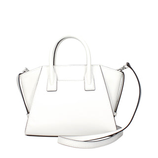 Michael Kors White Leather Handbag