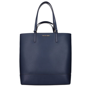 Michael Kors Blue Leather Shoulder Bag