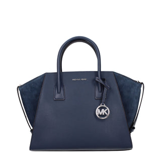 Michael Kors Blue Leather Handbags