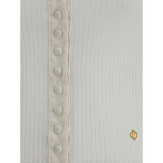 Chloé White Cotton Cardigan