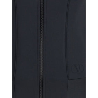 Valentino Black Polyester Sweatshirt