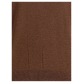 Saint Laurent Brown Cashmere Turtleneck