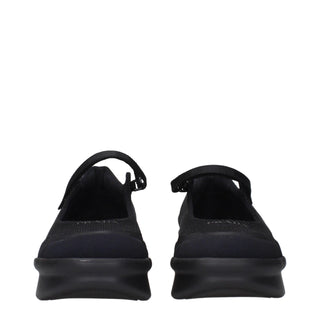 Prada Black Fibres Mules
