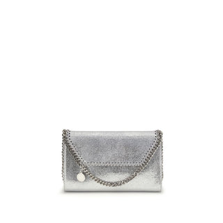 Stella McCartney Silver Polyester Shoulder Bag