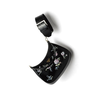 Prada Black Calfskin Shoulder Strap