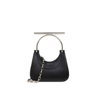 Alexander McQueen Black Lamb Leather Handbag