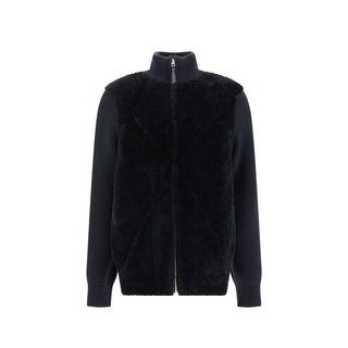 Loewe Black Lamb Fur Clothing