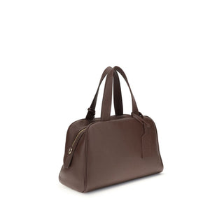 Prada Brown Calf Leather Bos Taurus Handbag