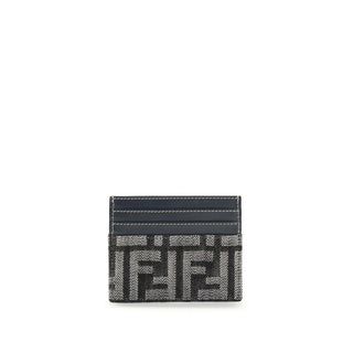Fendi Blue Cotton Shoulder Bag