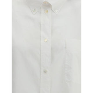 The Row White Cotton Dress Shirt