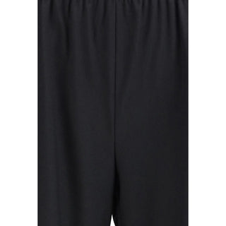 The Row Black Fleece Wool Casual Pants