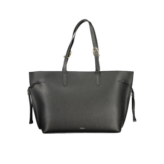 Furla Nero Pelle Women Handbag