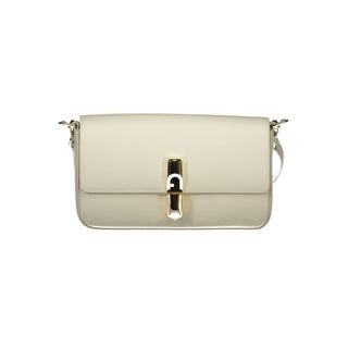 Furla Bianco Pelle Women Handbag